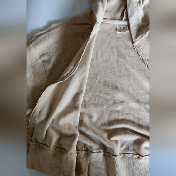 NWT Urban Rebel Cropped Zip Up Hoodie Size 2X - Picture 9 of 13